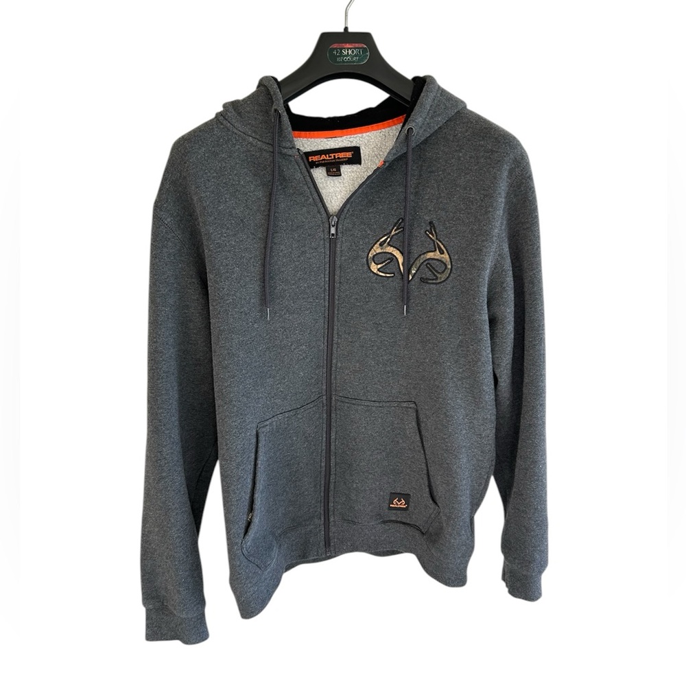 Realtree Zip Up Hoodie Size L